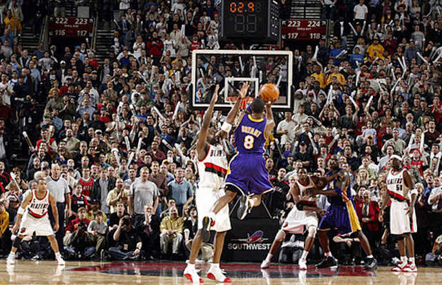 This Day In Lakers History: Kobe Bryant Sinks Buzzer-Beater Against Trail  Blazers In Double Overtime